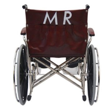 MRI Wheelchair, 22" Wide, Non-Magnetic, Detachable Legrest