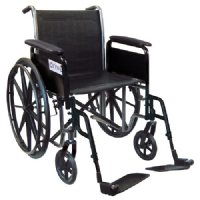 16" Wide, Detachable Desk Arm Wheelchair