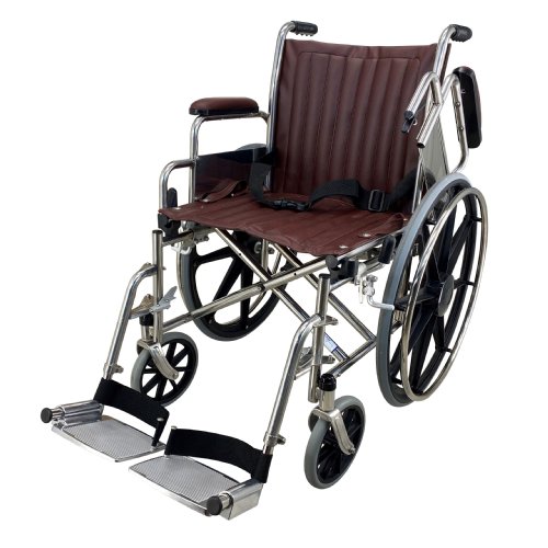 MRI Wheelchair, 18" Wide, Non-Magnetic, Detachable Footrest