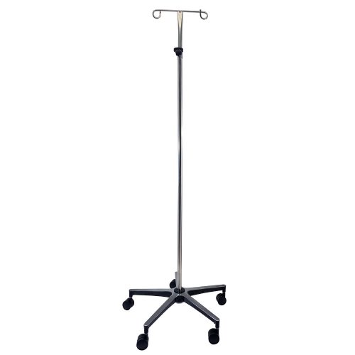 MRI Non-Magnetic w/ Locking Casters 2 Hook Pole