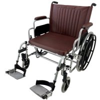 MRI Non-Ferromagnetic Wheelchair, 24" Wide