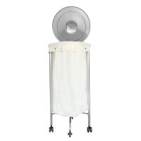 MRI Non-Magnetic Stainless Steel Hamper with Lid