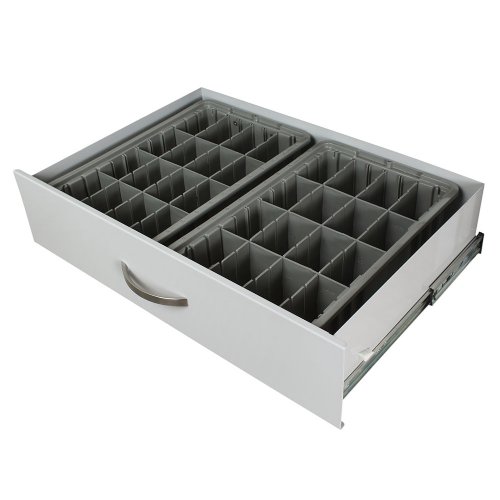 MRI Non-Magnetic Drawer Organizer for Lock Carts