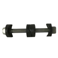 MRI Non-Ferromagnetic Cross Brace Hardware, Alum. 20" & 22" Wheelchair