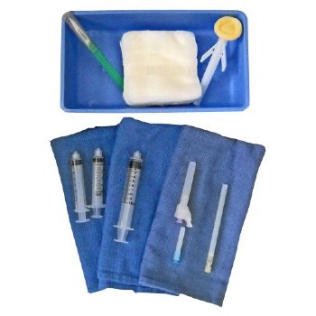 Basic Interventional Tray, Sterile, Case of 20, Not for use in MRI