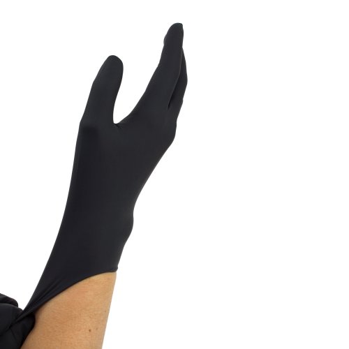 Black Nitrile Exam Gloves