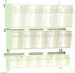 MRI Non-Magnetic 5 Compartment Bin Organizer for Lock Carts