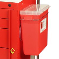 MRI Non-Magnetic 3 Gallon Sharps Container for Lock Carts