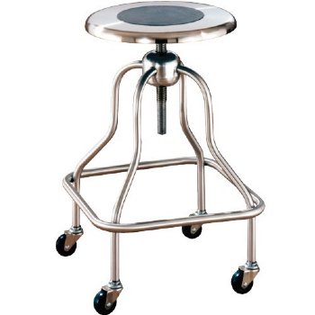 Stainless Steel Adjustable Height Stools