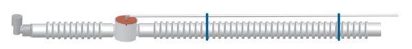 MRI Ventilator Circuit 6 Feet Long Disposable