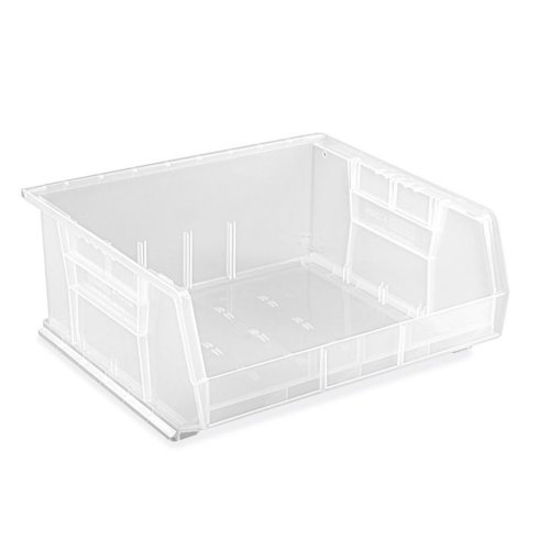 MRI plastic stackable bins 15" x 16 1/2" x 7"