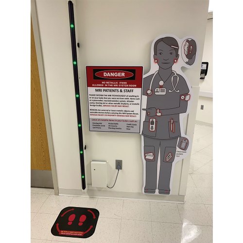 MRI Danger Sign, 5 Feet Tall
