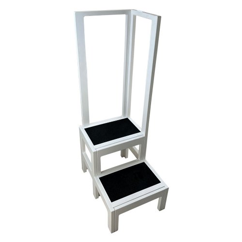 MRI Double Step Stool w/ Handrail