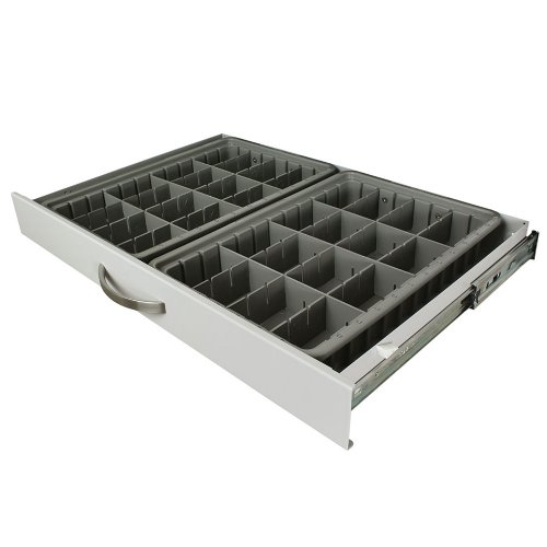 MRI Non-Magnetic 3" Drawer Organizer for Lock Carts