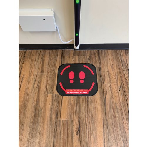 MRI Final Safety Screen Floor Plaque