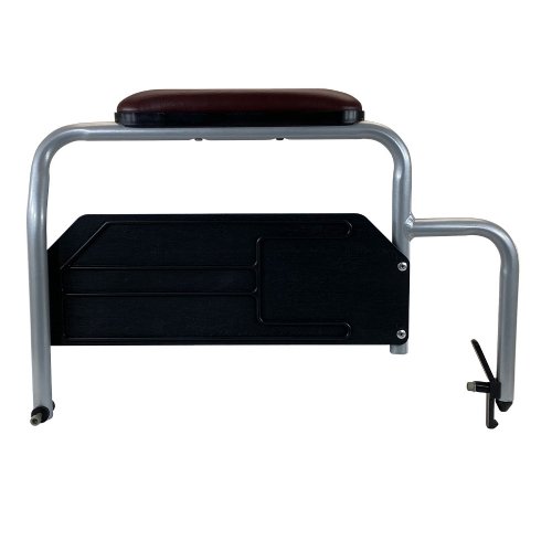 MRI Non-Ferromagnetic Desk Length Detachable Arm Assembly for 22" and 24" Wide Aluminum Wheelchairs