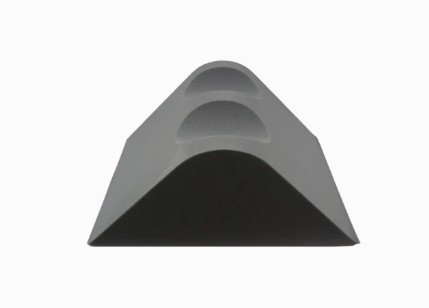 MRI Non-Magnetic Leg Rest with Knee Cutouts, Large