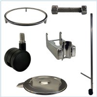 MRI Non-Magnetic Hamper Parts