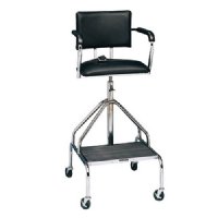MRI Adjustable High Boy Whirlpool Chair W/ Rubber Tips