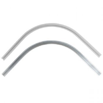 Curved Curtain Track - 90 Degree