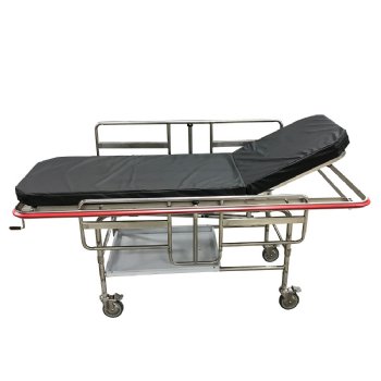 MRI Non-Magnetic Stretcher With Fowler Crank Assembly