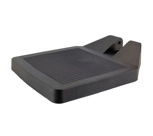 MRI Non-Ferromagnetic Plastic Footplate for Aluminum Wheelchairs