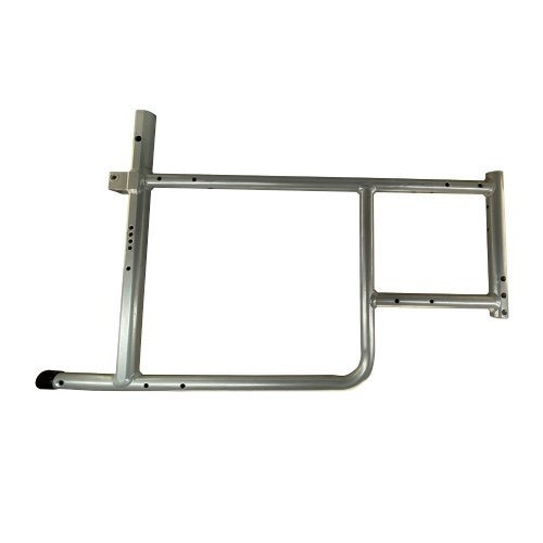 MRI Non-Ferromagnetic Lower Main Frame for 24" Aluminum Wheelchair