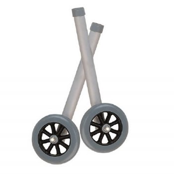 MRI Non-Magnetic 5" Adjustable Walker Wheels