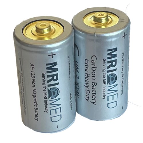 MRI Non-Magnetic C Size Batteries - Choose Pack Size