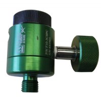 MRI Compatible DISS-1240 Knurled Nut & Nipple Inlet