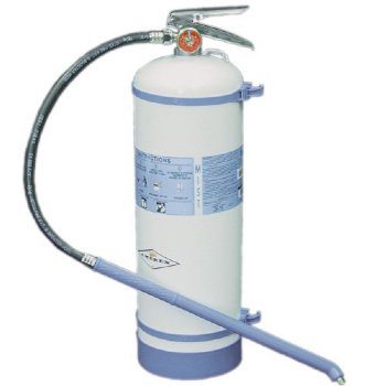 MRI Non-Magnetic De-Ionized Water Fire Extinguisher