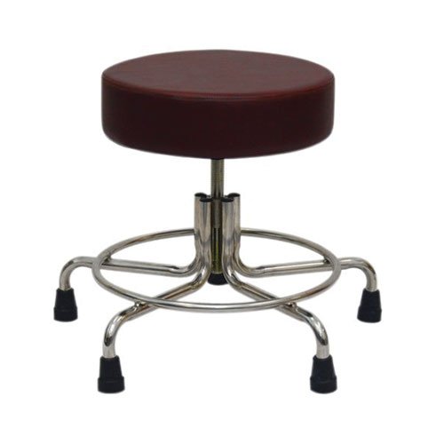 Non-Magnetic MRI Adjustable Stool, 21" to 27" with Rubber Tips