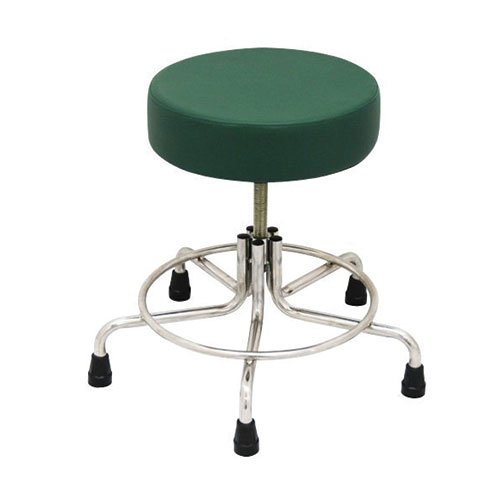 Non-Magnetic MRI Adjustable Stool, 21" to 27" with Rubber Tips