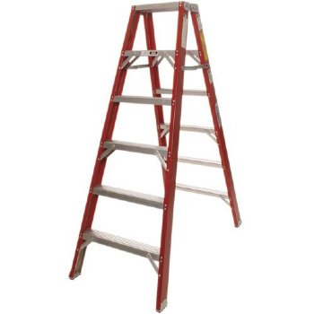 MRI Non-Magnetic Double Sided Fiberglass Step Stool Ladder