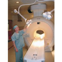 MRI Non-Magnetic Dual Pod Ceiling Mount Light