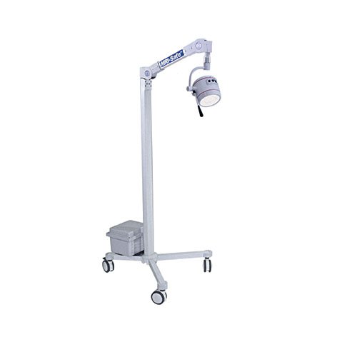MRI-Safe Hospital Mobile Lamp w/ Battery Pack & Remote Charger