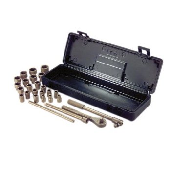 MRI Non-Magnetic Metric 27 Piece 1/2" Rachet Set