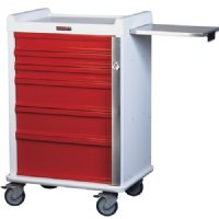 MRI Non-Magnetic Breakaway Lock Cart