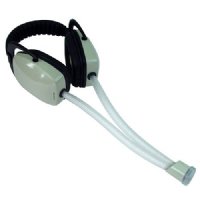 MRI Non-Magnetic Full Coverage Headset for Silent Scan Audio System