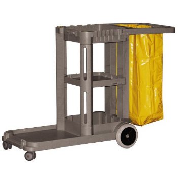 MRI Non-Magnetic Janitorial Cart