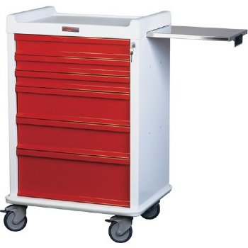 MRI Non-Magnetic Keyed Lock Cart