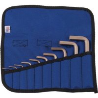 MRI Non-Magnetic Metric 9 Piece Allen Wrench Set