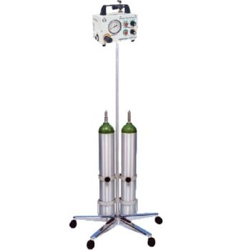 MRI Non-Magnetic Magellan & Tau Omni Ventilator Stand