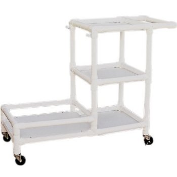 MRI Non-Magnetic PVC Janitorial Cart