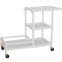 MRI Non-Magnetic PVC Janitorial Cart