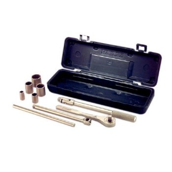 MRI Non-Magnetic S.A.E 10 Piece 1/4" Rachet Set