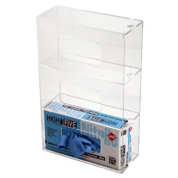 MRI Non-Magnetic Side Loading Acrylic Glove Box Holders