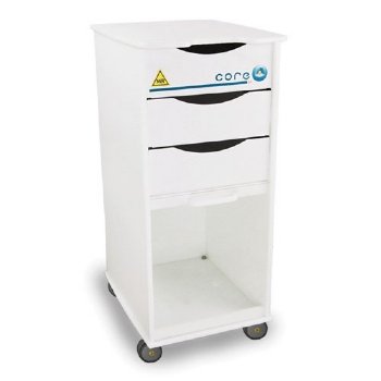 MRI Non-Magnetic Space-Saving Cart