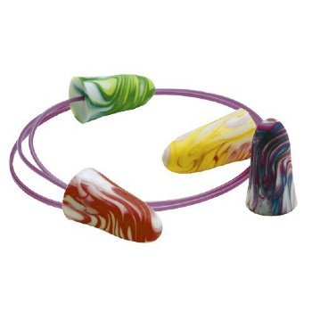 MRI Non-Magnetic Swirl Earplugs