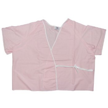 MRI Non-Magnetic Waist Length Mammography Patient Gown
